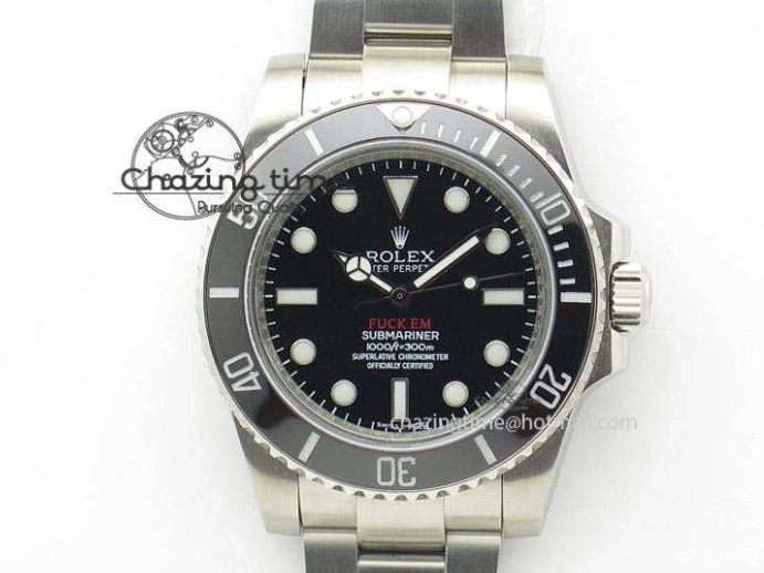 0112 Daytona 6263 SS White Black Dial Black Tachymeter Bezel On SS Bracelet Venus Premium 3858